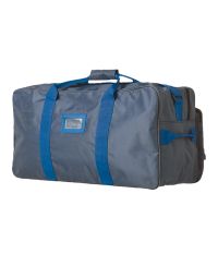 Professional Holdall Bag with ID Holder – 520gsm PVC Coated navy holdall front view | CMT Group