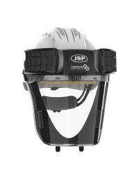 JSP Powercap Infinity Powered Air - White Helmet
