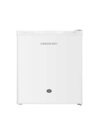 Counter top mini fridge 41L white closed door front view freestanding | CMT Group UK