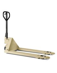 2.5 Tonne Manual Pallet Truck Euro 550mm x 1150mm full side view | CMT Group