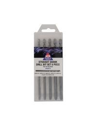 Masonry Straight Shank Drill Bit Set 5 Piece - 2 Cutting Edges - 5 to 8mm | CMT Group UK