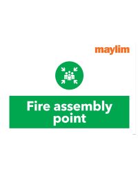 Bespoke Sign - 660 x 460mm 3mm Foamex - Fire assembly point