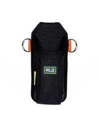 NLG tool holster front view black body two orange D-ring anchor points Magnox snap plate NLG badge | CMT Group UK