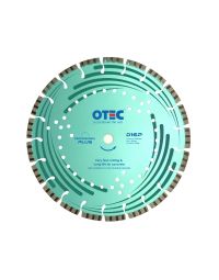 Concrete & Reinforced Concrete Diamond Blade – Professional – 10mm Segment – Self Cooling – OTEC D16P for structural concrete cutting | CMT Group