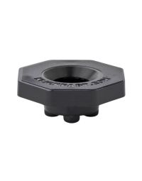 Klick Fast Go Connector black nylon octagonal body front view for Dustlight Mini | CMT Group UK