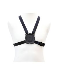 Klick Fast 4-point chest harness front view on mannequin with Klick Fast dock at centre chest | CMT Group UK