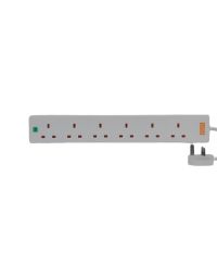 Surge Protected 6 Gang Extension Lead | CMT Group UK