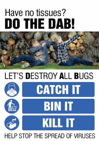 Do the DAB – Coronavirus Poster A2