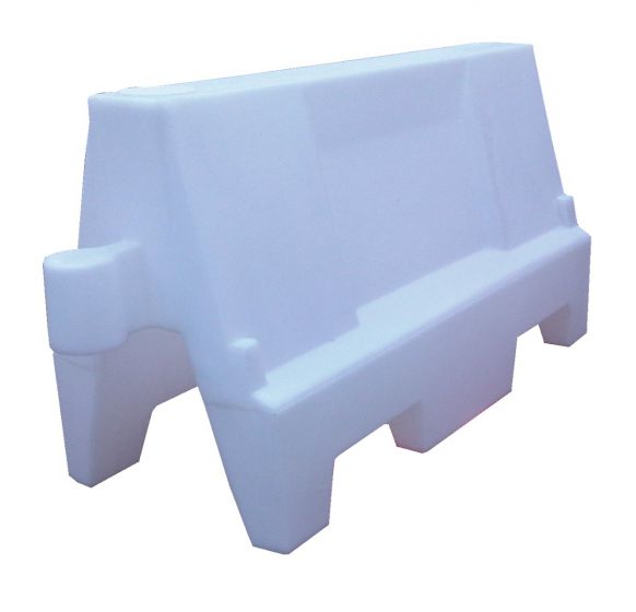 Evo Gator Water Filled Barrier 1m - White