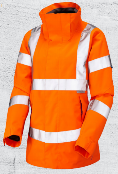 Hi Vis Womens Jacket LEO Workwear | CMT