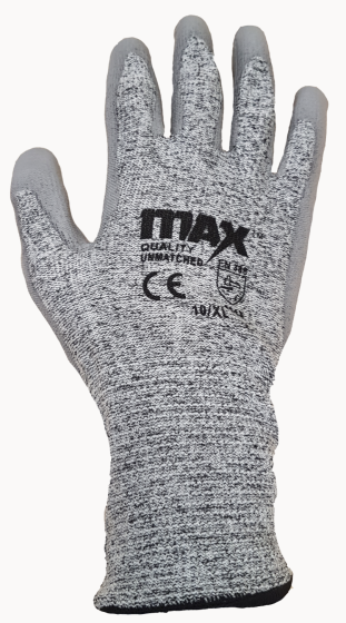 MAX Cut Resistant Glove - Grey | CMT Group UK