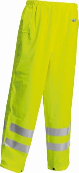 FR AS ARC Hi Vis Yellow Water Proof Trousers | HW43