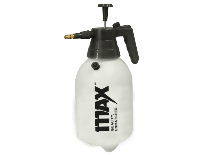 MAX 2L handheld pressure sprayer with Viton seal and brass nozzle, CMT Group