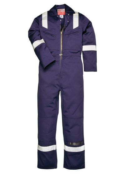Light weight 280gsm - Flame Retardant & Anti-Static Coveralls