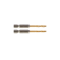 Milwaukee Metal Drill Bit Hex Shank 3mm - Pack of 2 