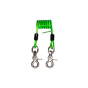 Short Coiled Lanyard with 360 Clips