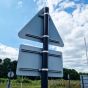 Galvanised Sign Post Clip