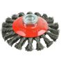 Twisted Knot Bevel Wire Brush M14x100mm | ABWBB100M14T | CMT Group UK