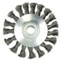 Twisted Knot Bevel Wire Brush M14x100mm - Angle Grinder Rust Removal  Carbon Steel | ABWBB100M14T | CMT Group UK