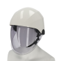 armourU Fuji Safety Helmet with Integrated Arc Flash Visor - Unvented