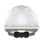 EVO®3 MICRO Peak Vented Safety Helmet (Wheel Ratchet) - White