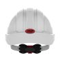 EVO®3 MICRO Peak Vented Safety Helmet (Wheel Ratchet) - White