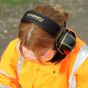 armourU Matterhorn tilt-hinge safety goggles with panoramic lens and ear defender/helmet compatibility for UK construction | CMT Group