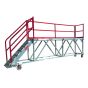 0.7mW x 1.4mH x 2.0mL Platform, Stairs one end