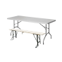Folding Canteen Bench and Table