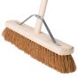 12" Coco (soft) Broom c/w Handle & Stay