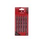 MAXTEC HSS M2 Jigsaw Blade 100mm 8 TPI - Metal Cutting - Pack of 5