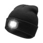 MAX Knitted Beanie with USB Rechargeable LED Headlight – Removable 120 Lumens Light product image | CMT Group