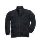 Anti-Pill Workwear Fleece Jacket 300gsm – Black front product image | CMT Group