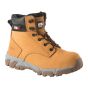 MAX MX12 Pro Comfort+ Honey Nubuck Safety Boot – 100% Non-Metallic & Anti-Bacterial – S3 SRA side profile | CMT Group