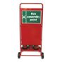 Fire Safety Trolley/Stand - 3 x 9KG Extinguishers | CMT Group