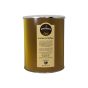 Instant coffee tin side showing preparation instructions and cup yield | CMT Group UK
