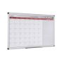 Magnetic Drywipe Monthly Planner Board - 600mm x 900mm