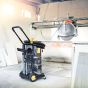 Vacmaster M-Class 38L Dust Extractor - Stainless Steel Wet & Dry Vacuum Cleaner on site | CMT Group