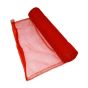 Red debris netting 2m x 50m roll HDPE knitted construction rolled ready for deployment | CMT Group UK