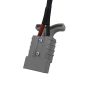 Electric pallet truck charger DC output connector grey Anderson-style plug close-up detail | CMT Group UK