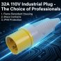 110V Extension Lead 14m 32A | CMT Group UK