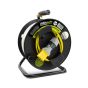 UtilityLite 10m IP65 LED site lighting strip on reel 110V white light full product view | CMT Group UK