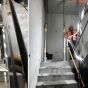 UtilityLite 110V LED site lighting strip installed in construction site environment | CMT Group UK