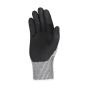 Cut resistant gloves back view showing grey HPPE glass fibre liner and elasticated knit cuff | CMT Group UK