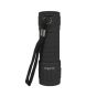 COB LED rubber work torch upright view rubberised grip body and lanyard ring | CMT Group UK