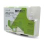 Wall-mounted lens cleaning station white recycled plastic housing with tissue dispensers and solution bottle | CMT Group UK