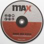 MAX Heavy Duty Metal Grinding Discs - Type 27 depressed centre disc EN12413 rated | CMT Group