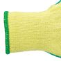 MAX Polycotton Latex Coated Palm Grip Safety Gloves – 10 Gauge cuff knit close-up | CMT Group
