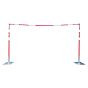 GS6 Goalpost Kit - Telescopic Crossbar - Steel Base | CMT Group UK