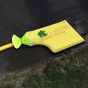 Green Rhino XL Sediment Filter deployed at kerb drain with discharge hose active dewatering | CMT Group UK